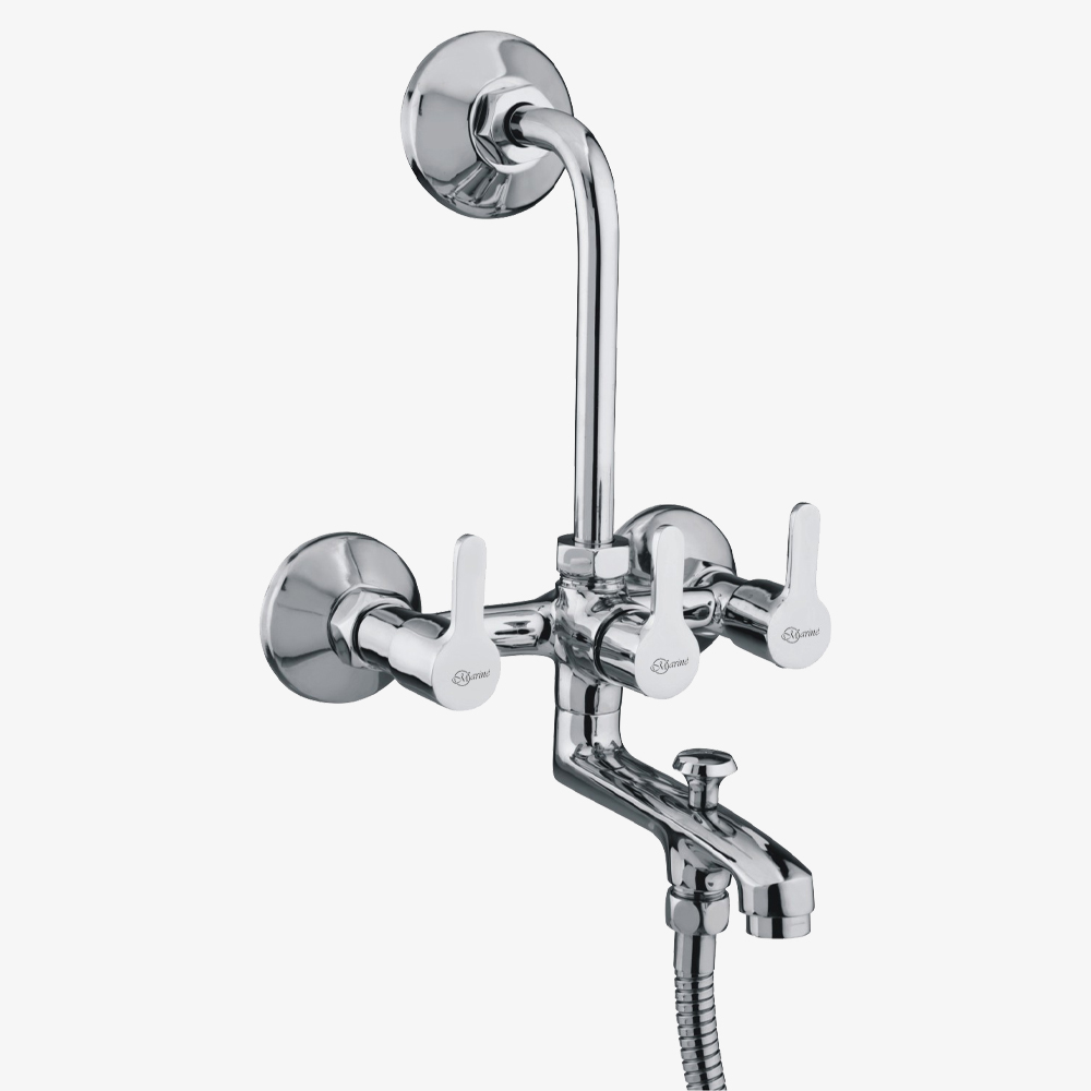"Nexa" Wall Mixer with Bend Crutch 3 in 1