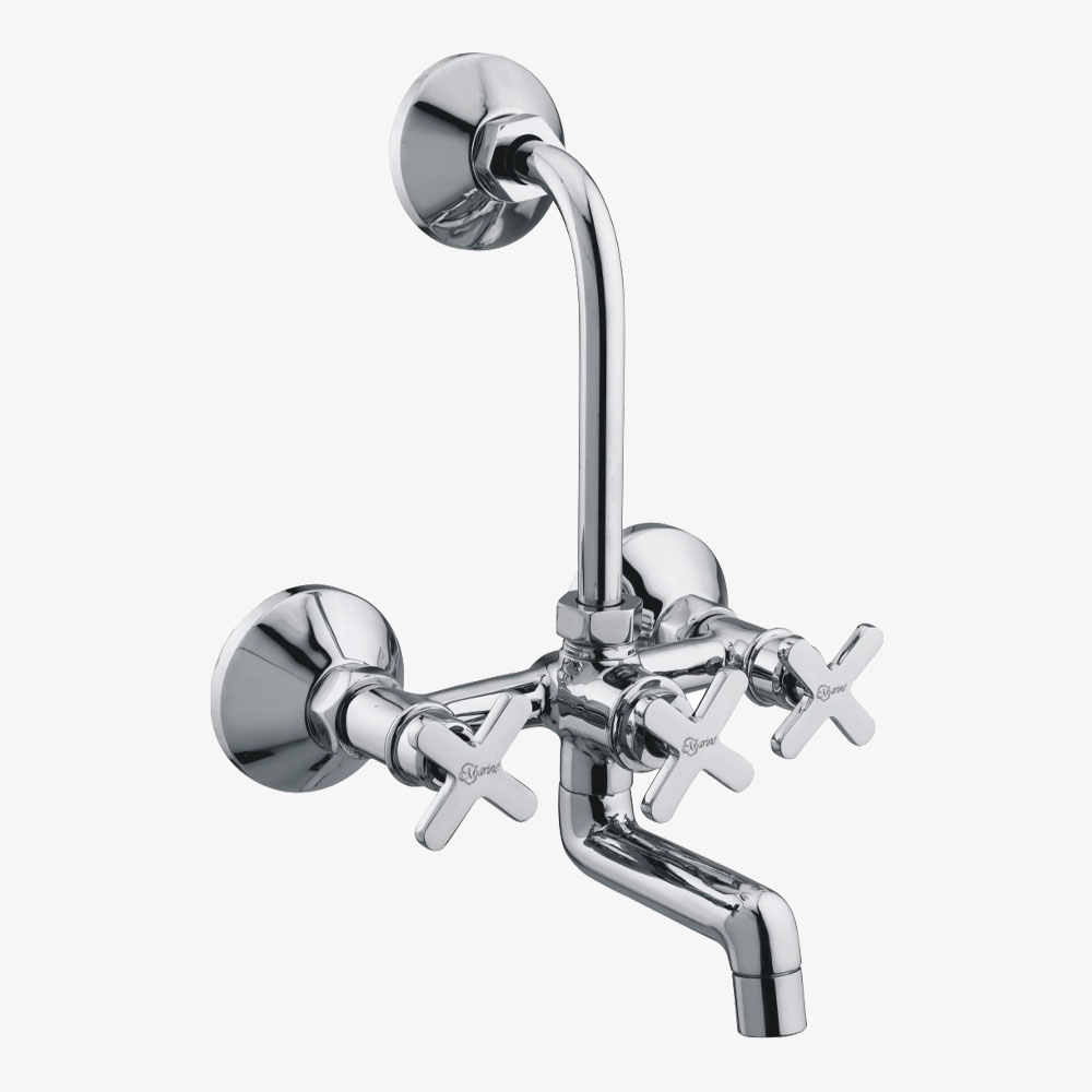 "Flora" Wall Mixer 2 in 1 With L Bend