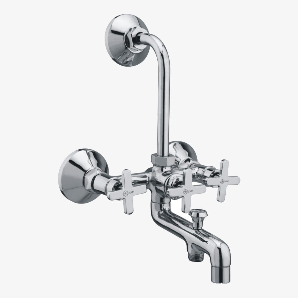 "Flora" Wall Mixer 3 in 1 With Bend