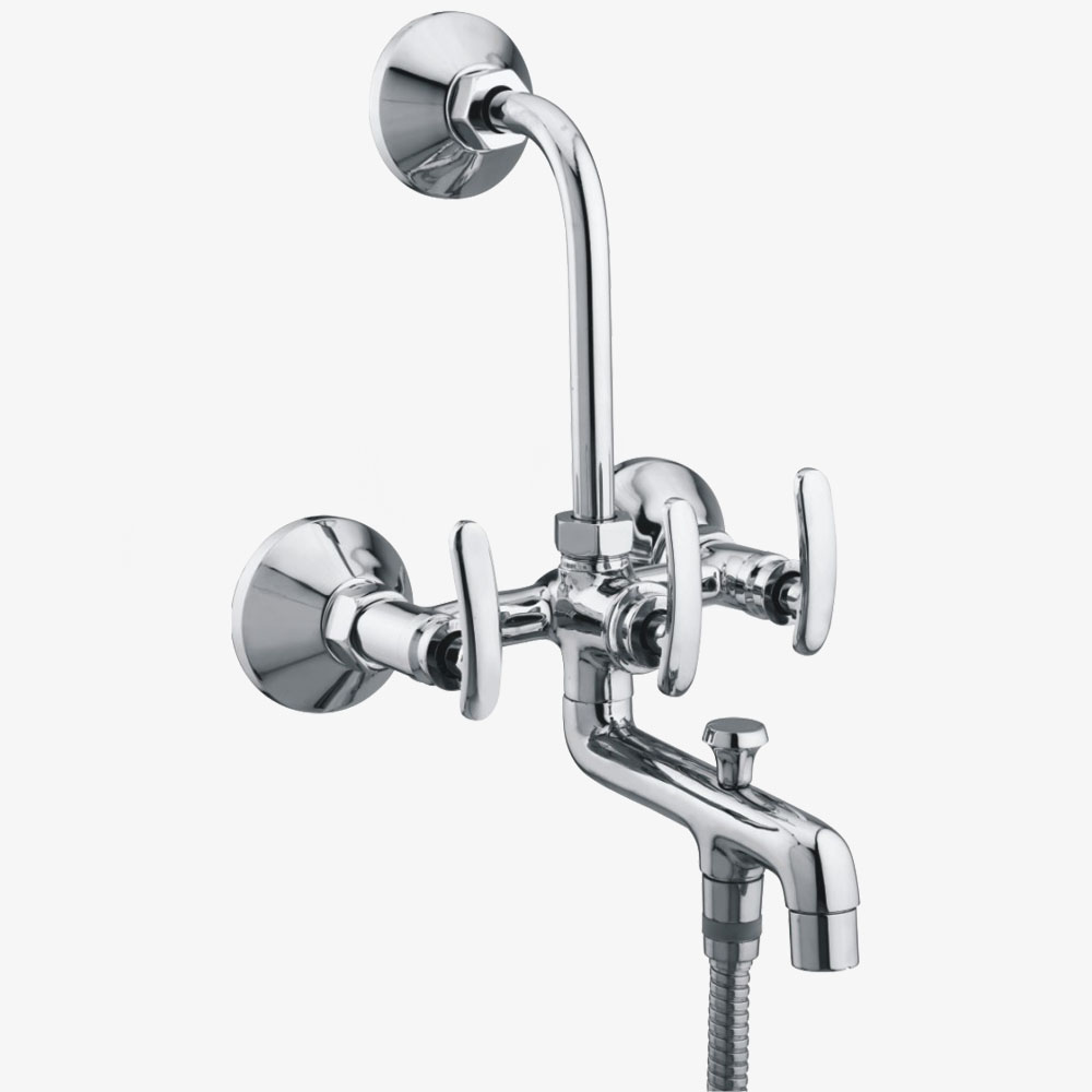 "Slim" Wall Mixer 3 in 1 With Bend